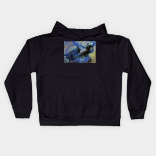 Drizzt Do'Urden vs Artemis Entreri Forgotten Realms Starry Night Kids Hoodie